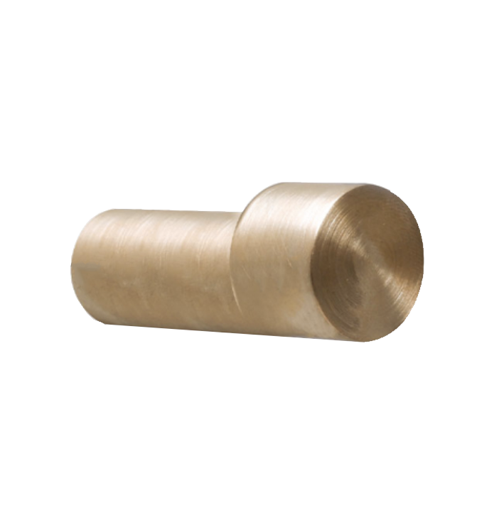 Zangra Muurhaak messing 5cm