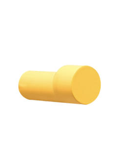 Zangra Muurhaak geel 5cm