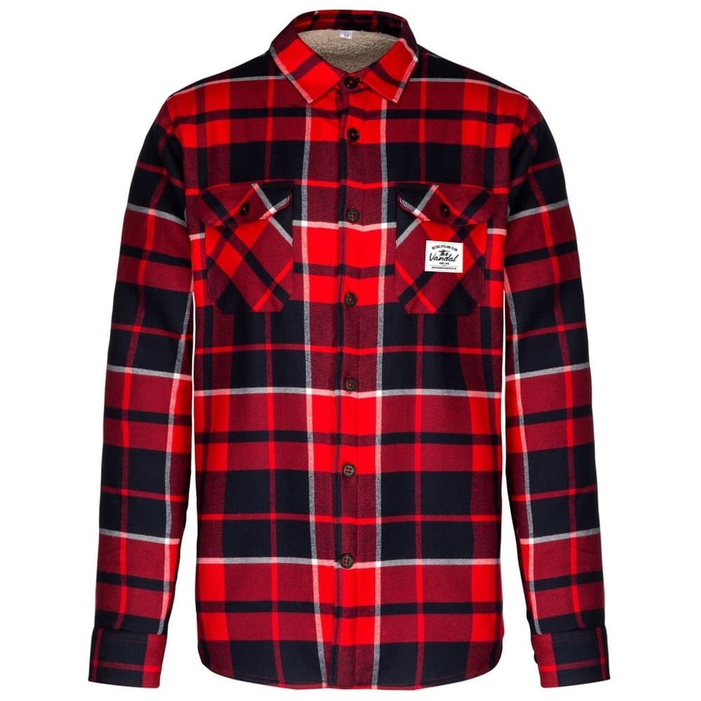 The Vandal Lumberjack jersey red