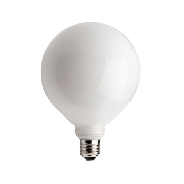 Zangra Lightbulb.lf.001.02.125 kooldraad LED lamp – melkglas (glanzend)