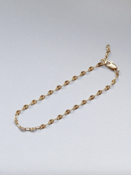 Laure De Mees Small wish bracelet gold plated