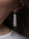 Small wish earrings silver