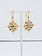 Oorbel LPC flower motif gold