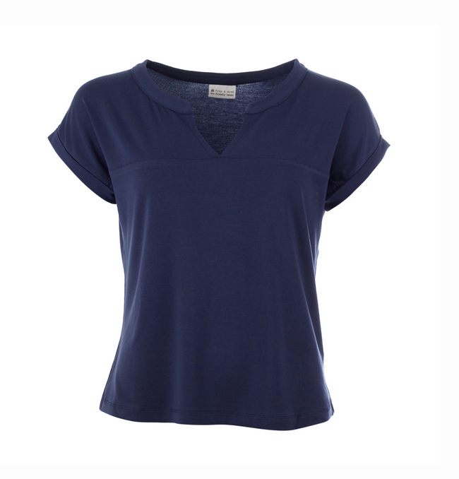 Chills&Fever Shirt gusta medieval navy blue