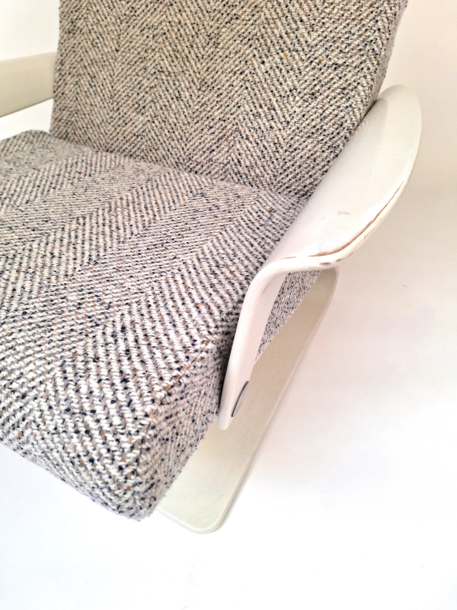 Vintage space age lounge chair peter ghyczy voor cor  jaren '70