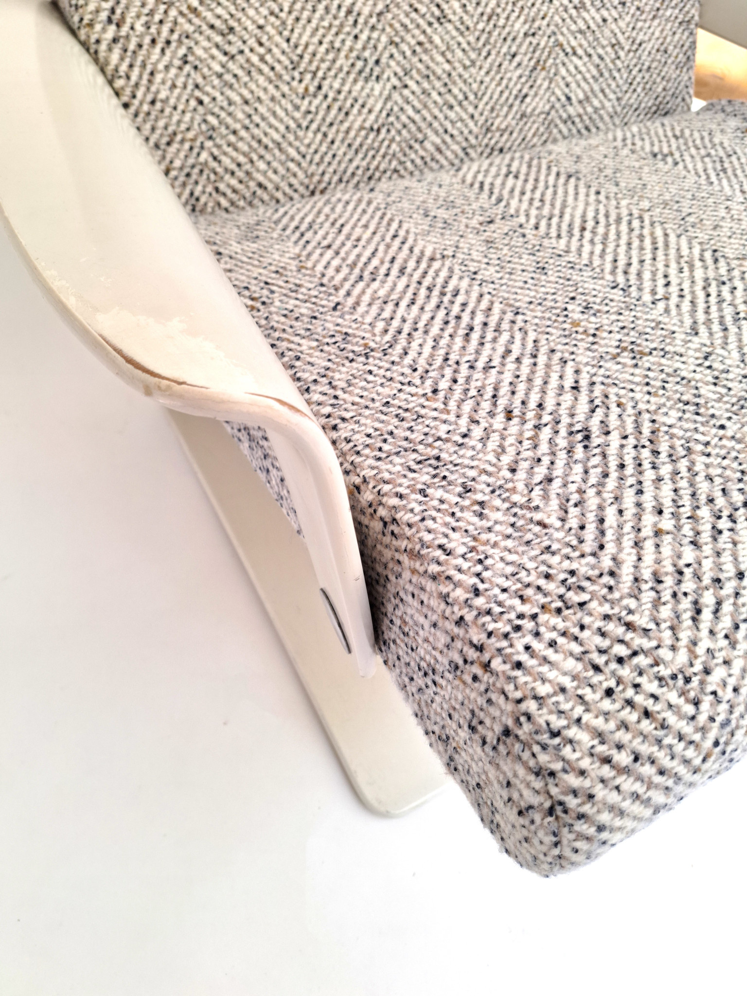 Vintage space age lounge chair peter ghyczy voor cor  jaren '70