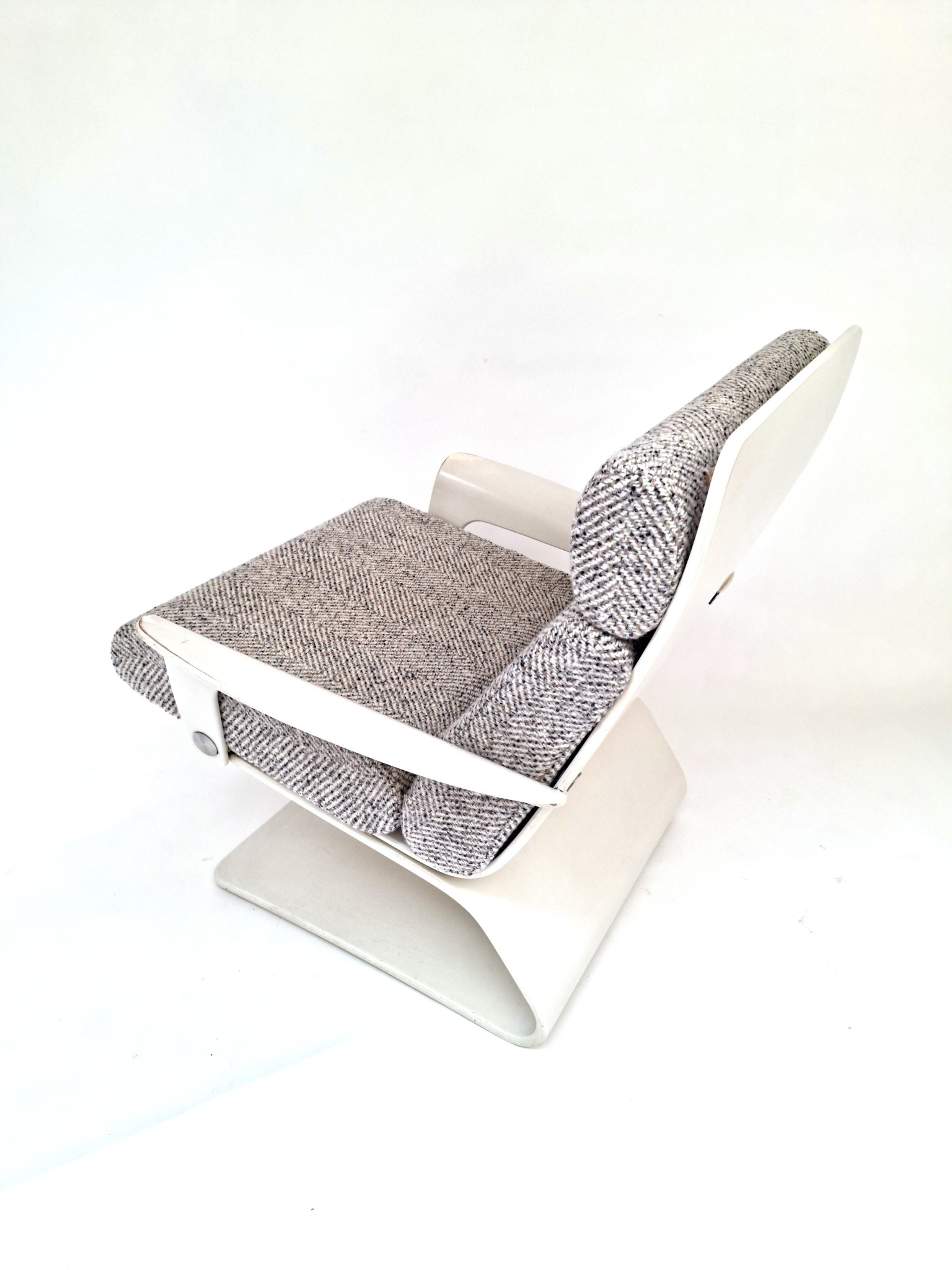 Vintage space age lounge chair peter ghyczy voor cor  jaren '70
