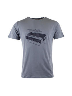 Munoman T-shirt arne clock grey