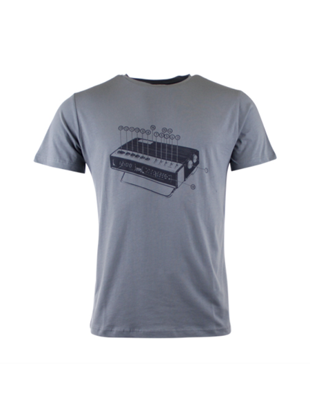 T-shirt arne clock grey