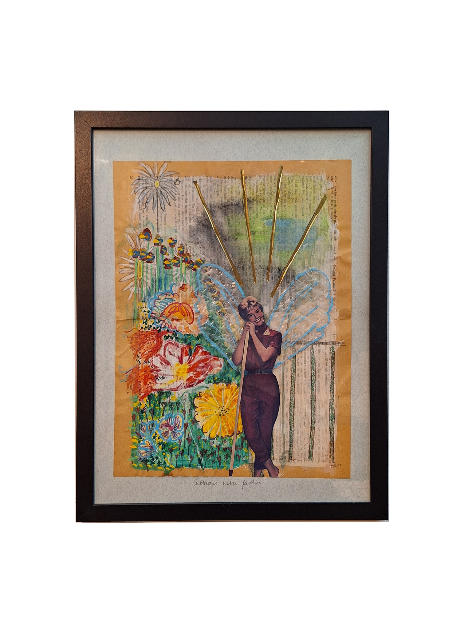 Collage cultivons notre jardin A3