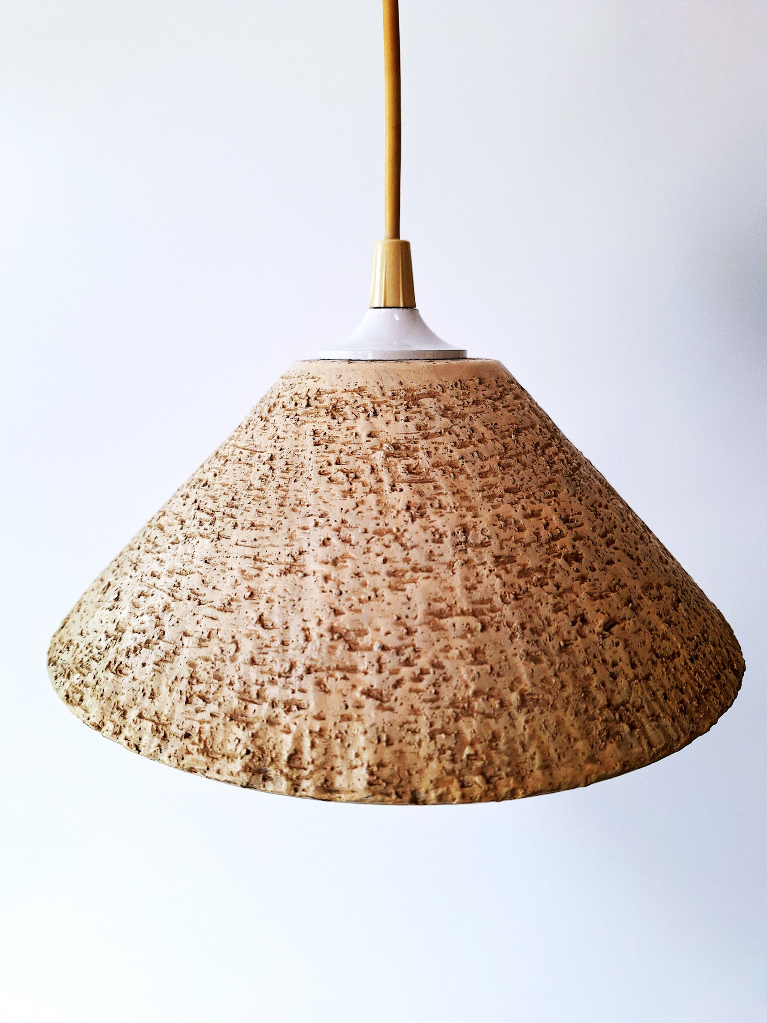 Vintage hanglamp keramiek jaren '70