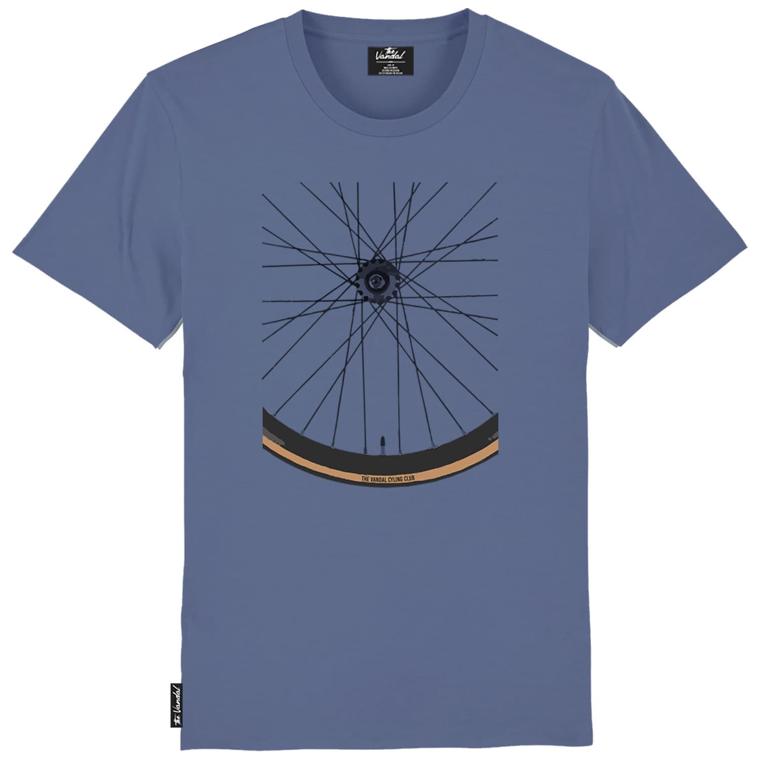 The Vandal T-shirt wheels ice grey