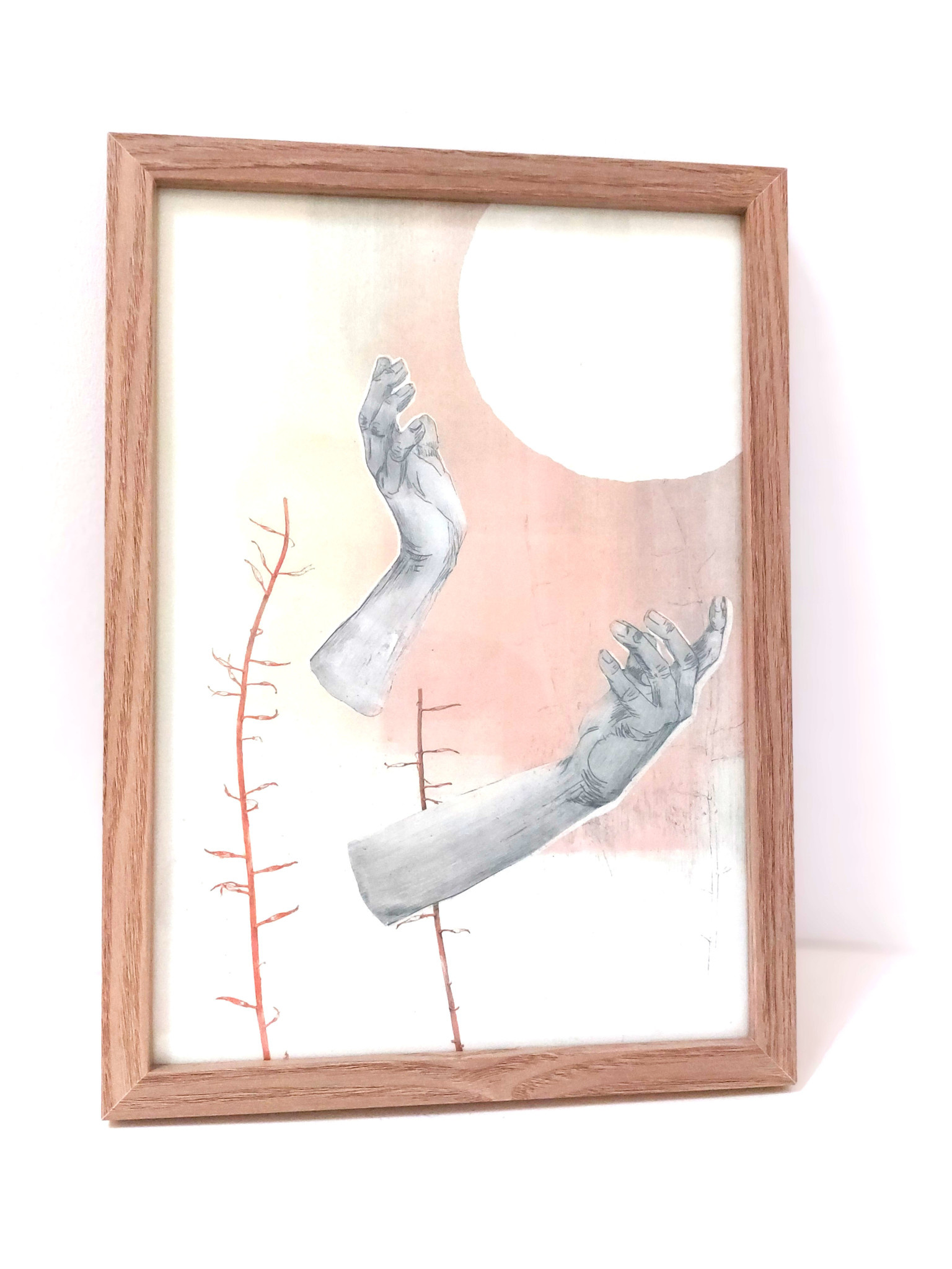 Eline Veer Print grote bol A4 met kader