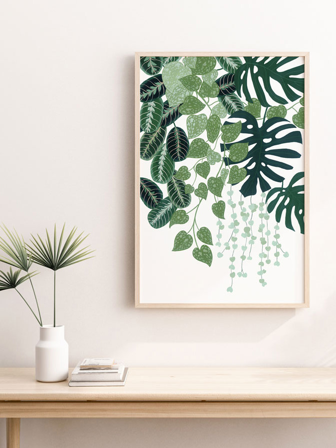 Leens Urban jungle poster 40x60cm