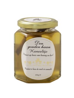 Den Gouden Haan Honing met kaneel 350g