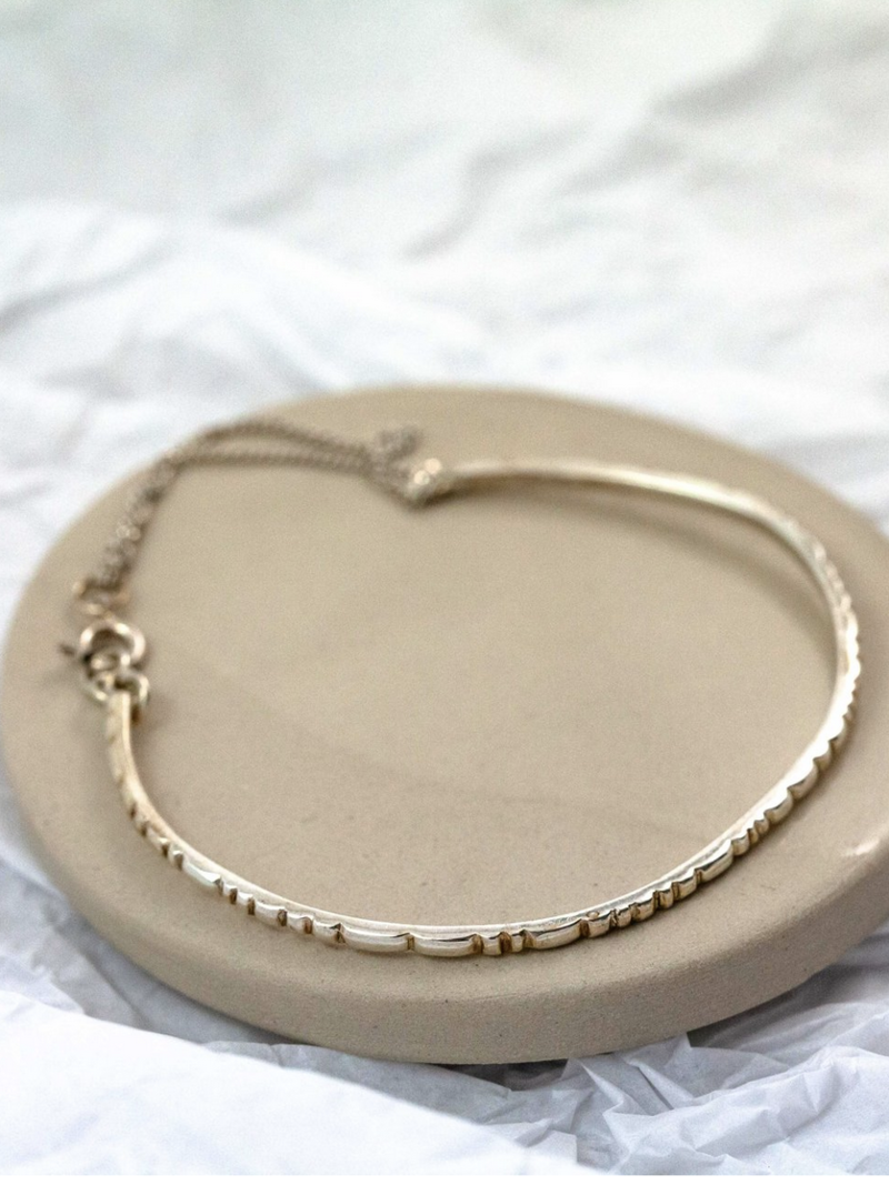 Studio Scarlett Armband up and down zilver