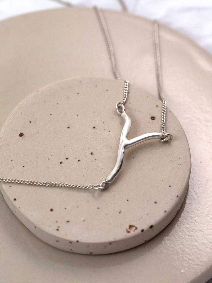 Studio Scarlett Ketting veins zilver