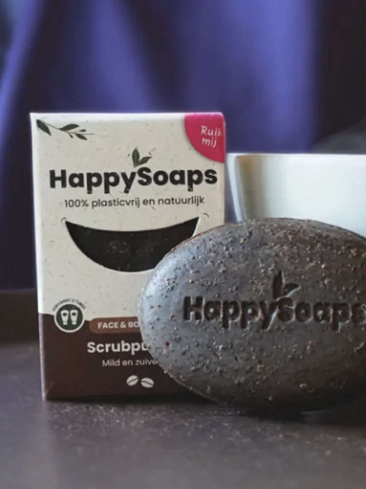 Happy  Soaps Scrubpuccino-face and body scrub