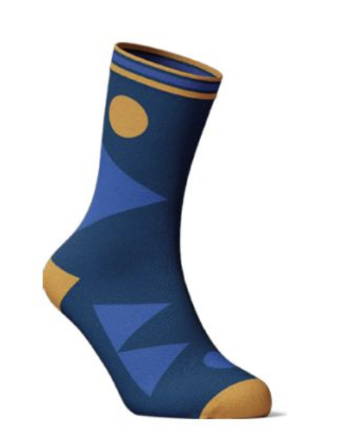 Aimo Sustainable socks sun blue
