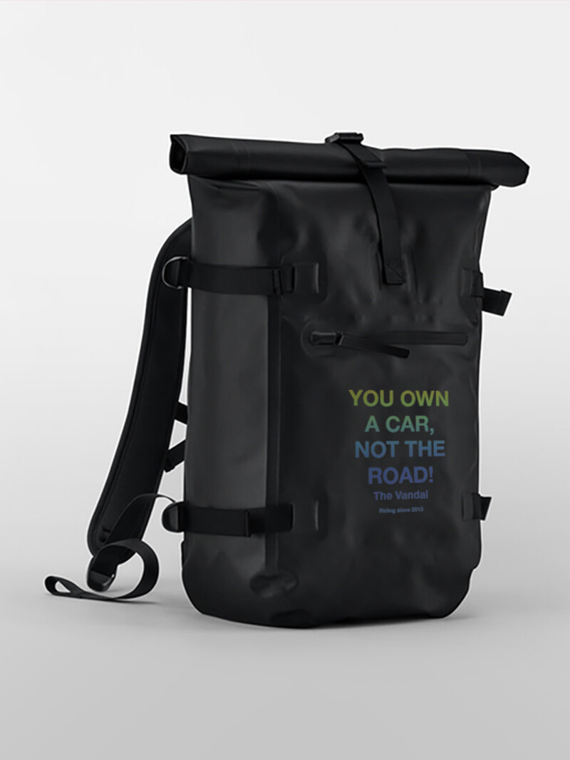 The Vandal Commuter bag  WP 18L zwart
