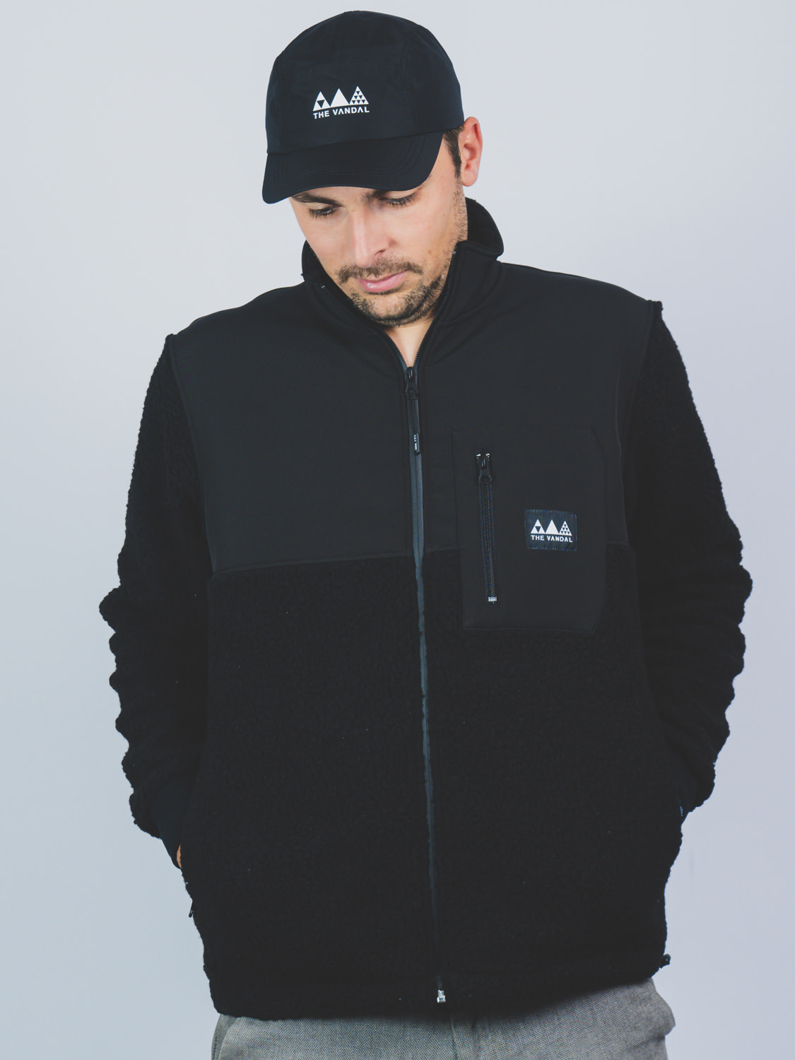 Outdoor fleece jacket