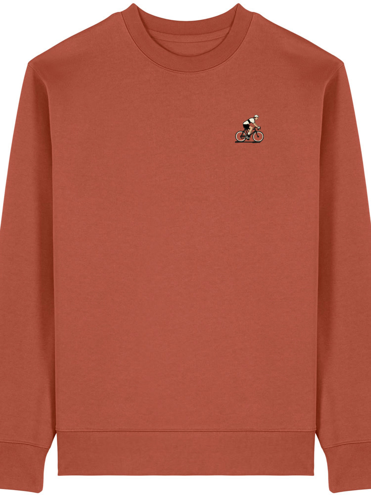 The Vandal Heritage sweater brick