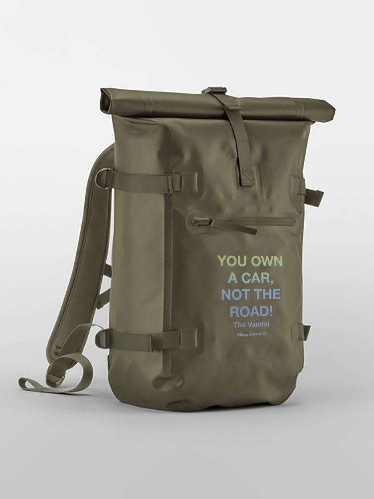 The Vandal Commuter bag WP 18L kaki