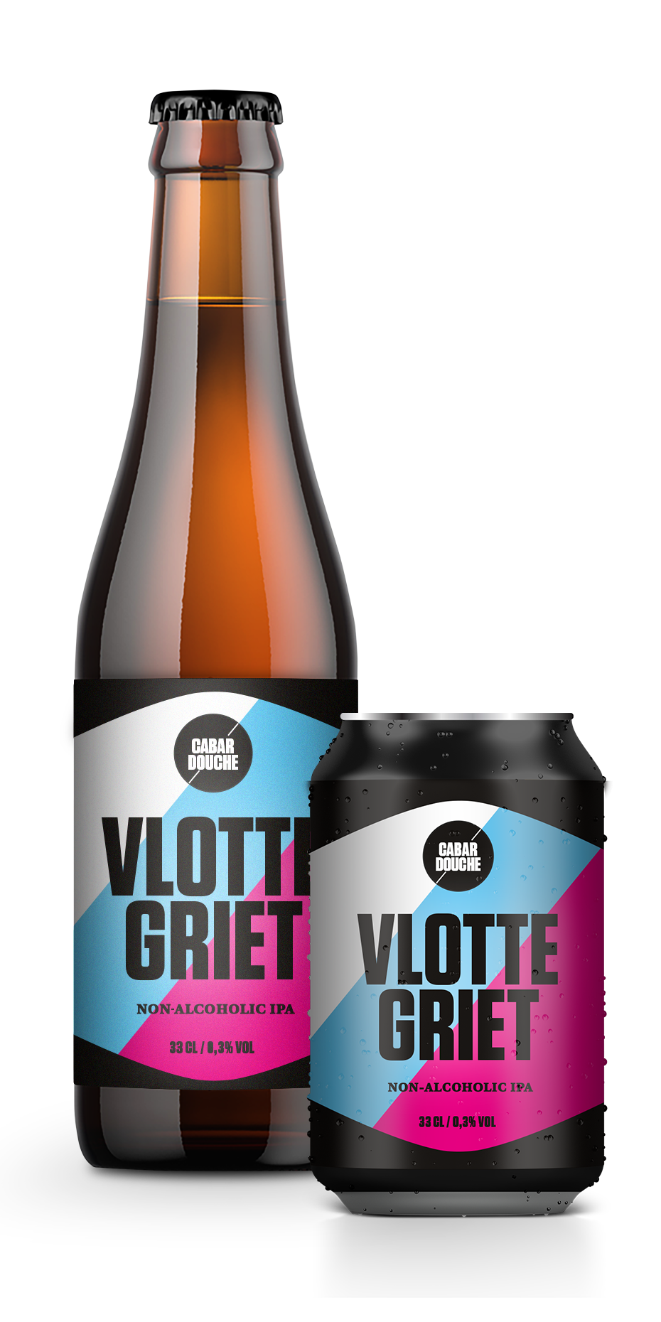 Bieren Cabardouche Vlotte griet alcoholarm 0,3%