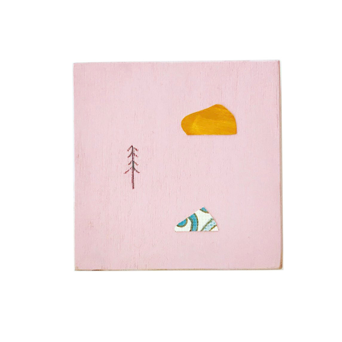 Francoise Beck Blokje kunst 03 formaat 10x10cm