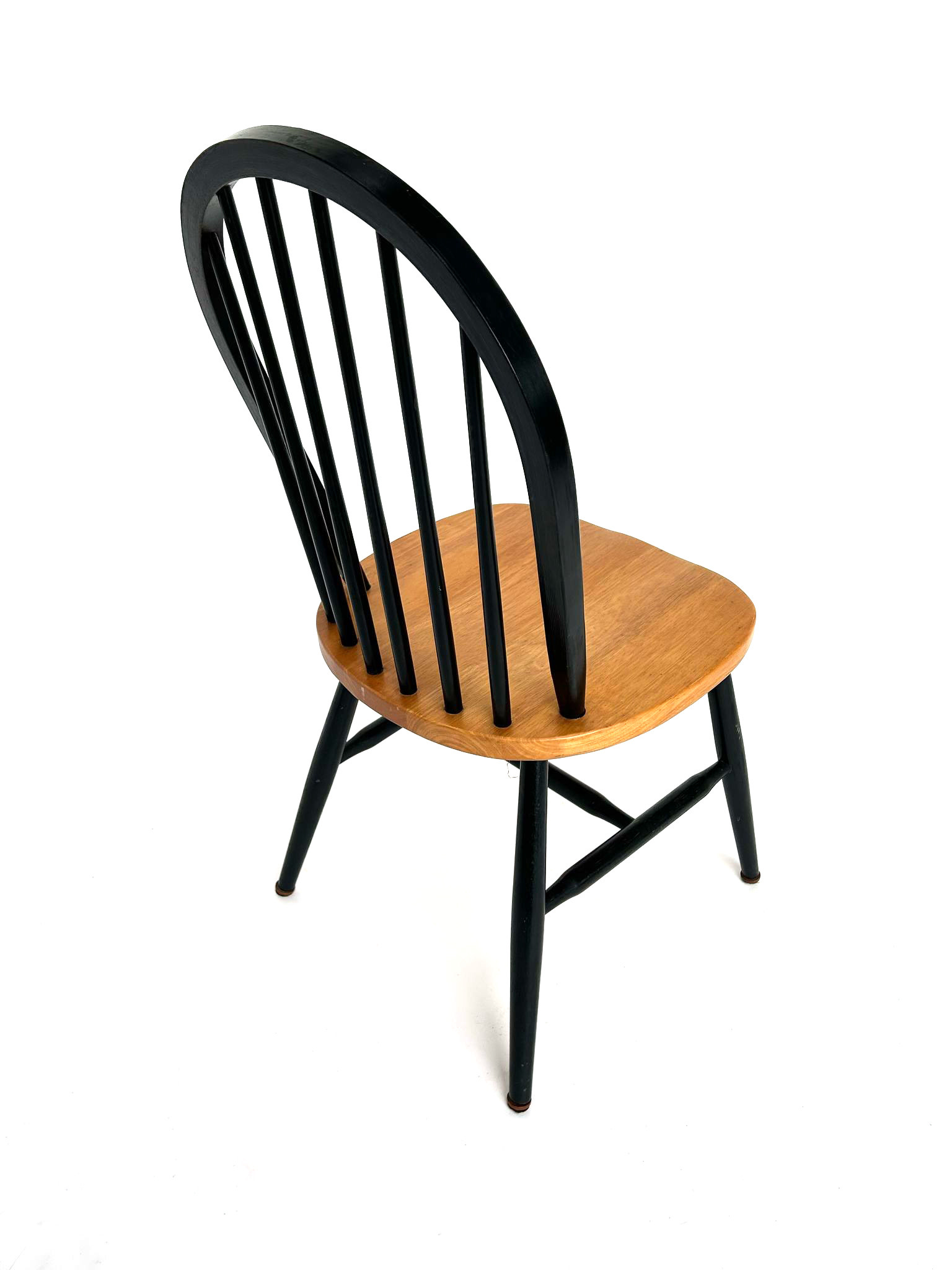 Set 4 vintage stoelen windsor stijl tapiovaara