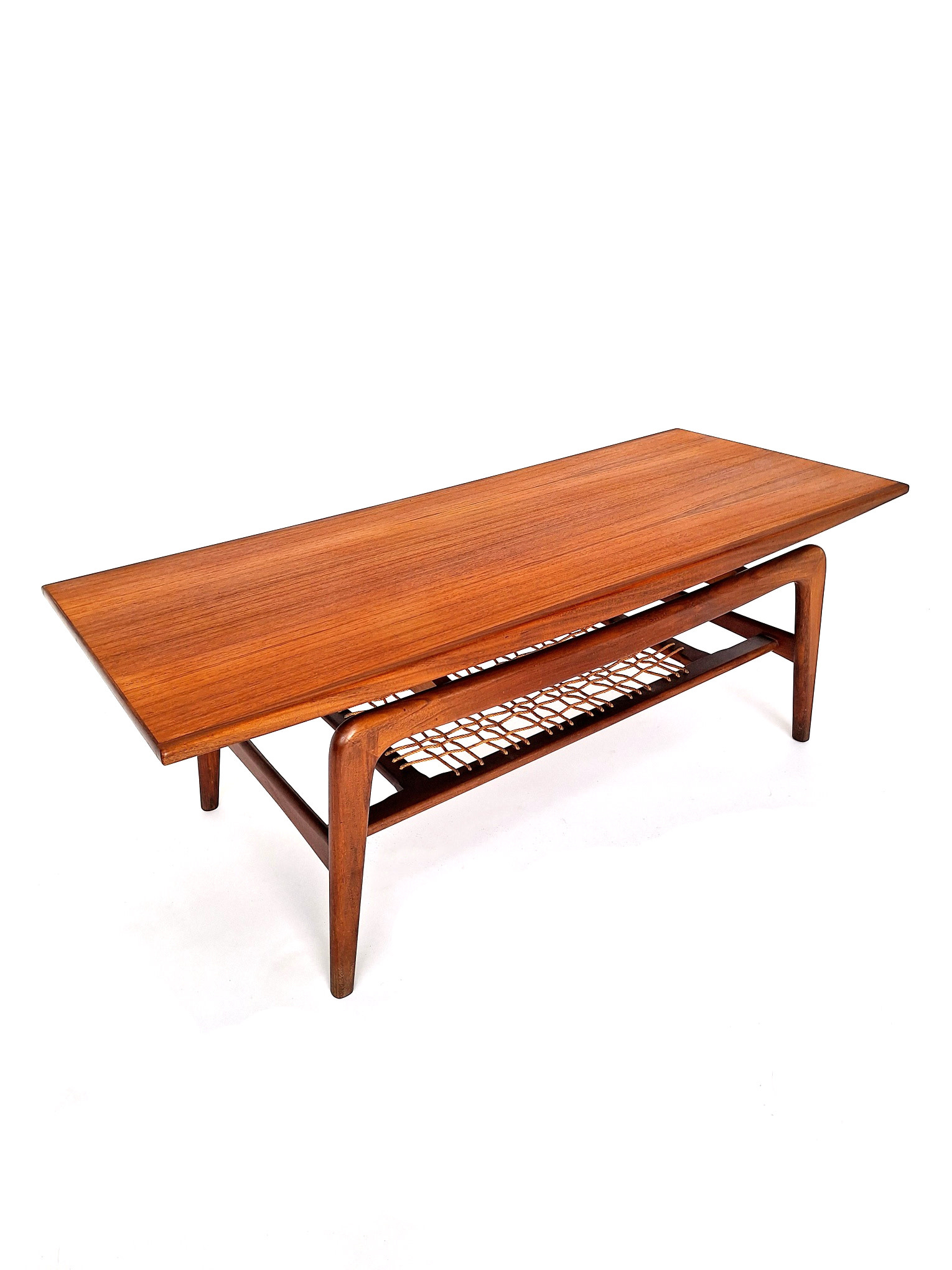 Vintage salontafel teak arne hovmand olsen voor samcom 1960