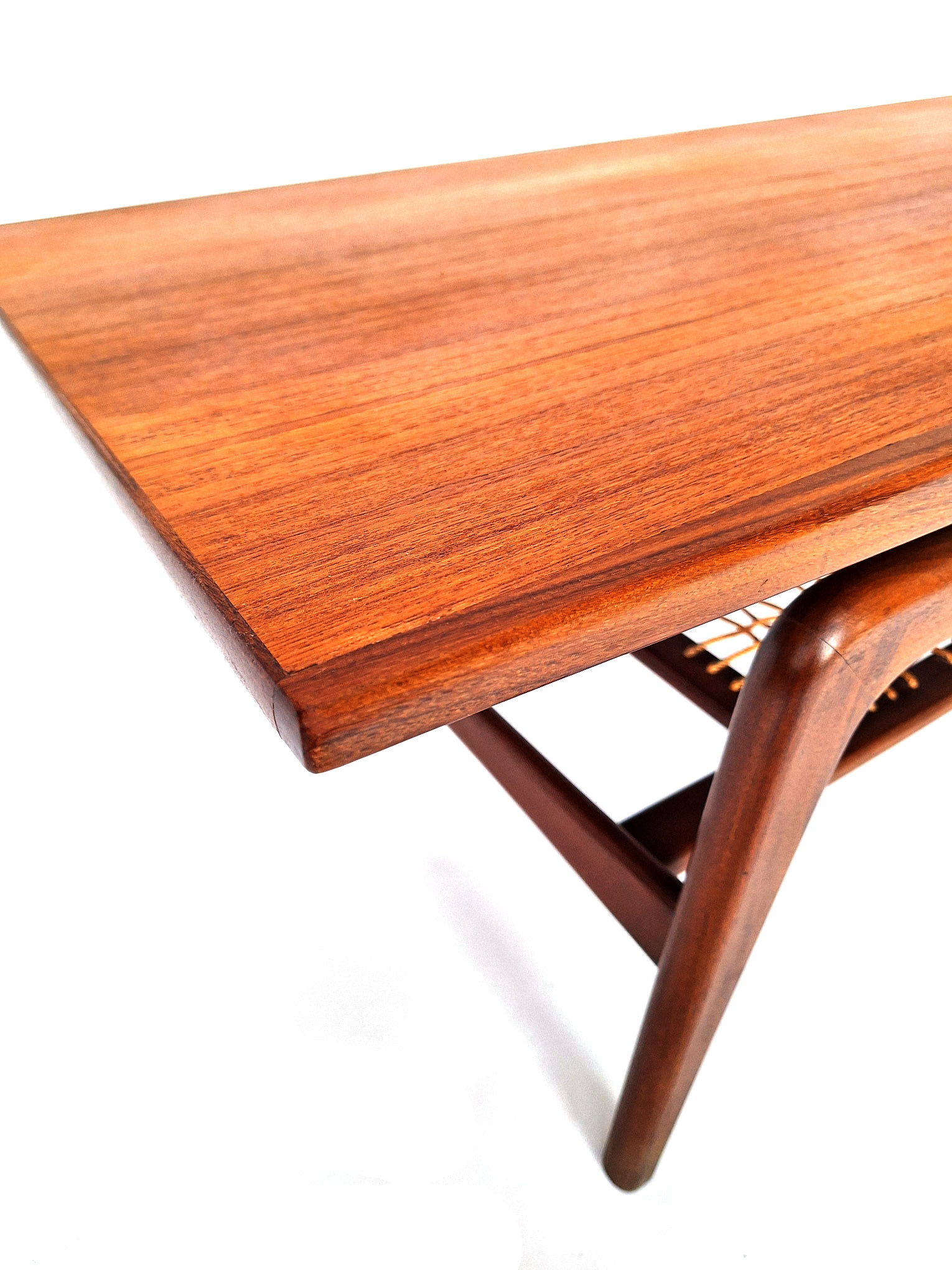 Vintage salontafel teak arne hovmand olsen voor samcom 1960