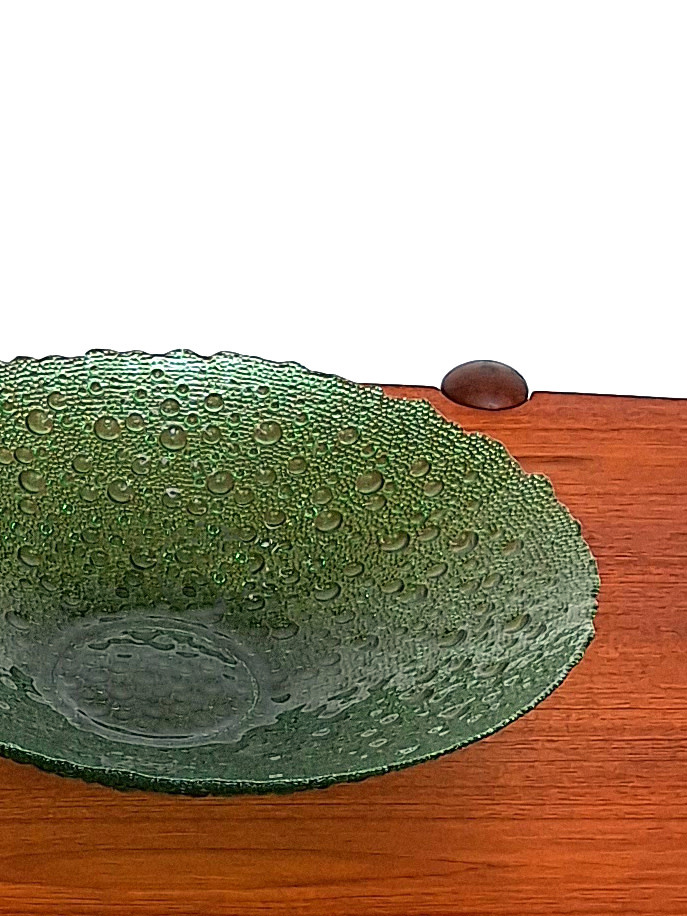 Vintage fruitschaal pavel panek voor sklo 36cm