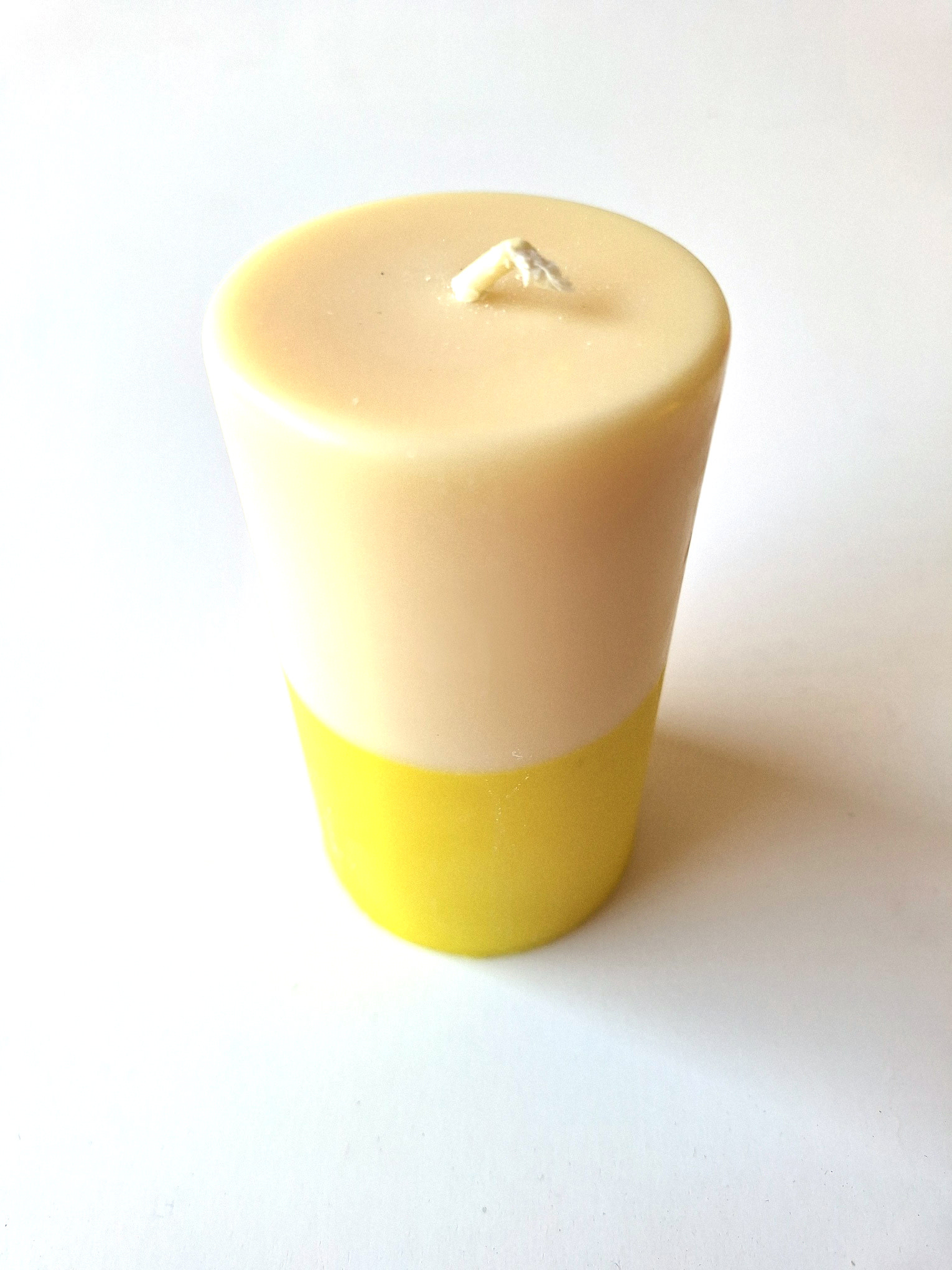 Mood Ecologische stompkaars duocolor 6x10cm