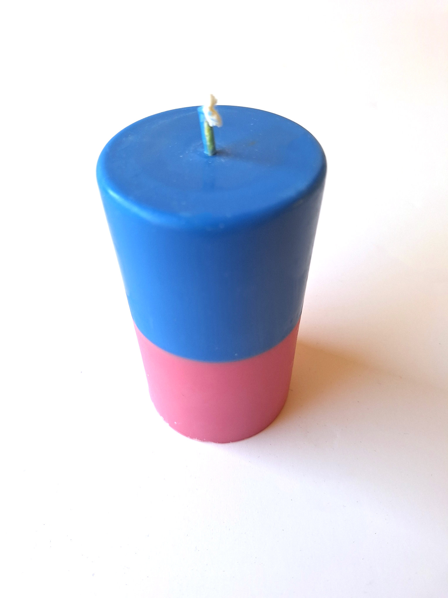 Mood Ecologische stompkaars duocolor 6x10cm