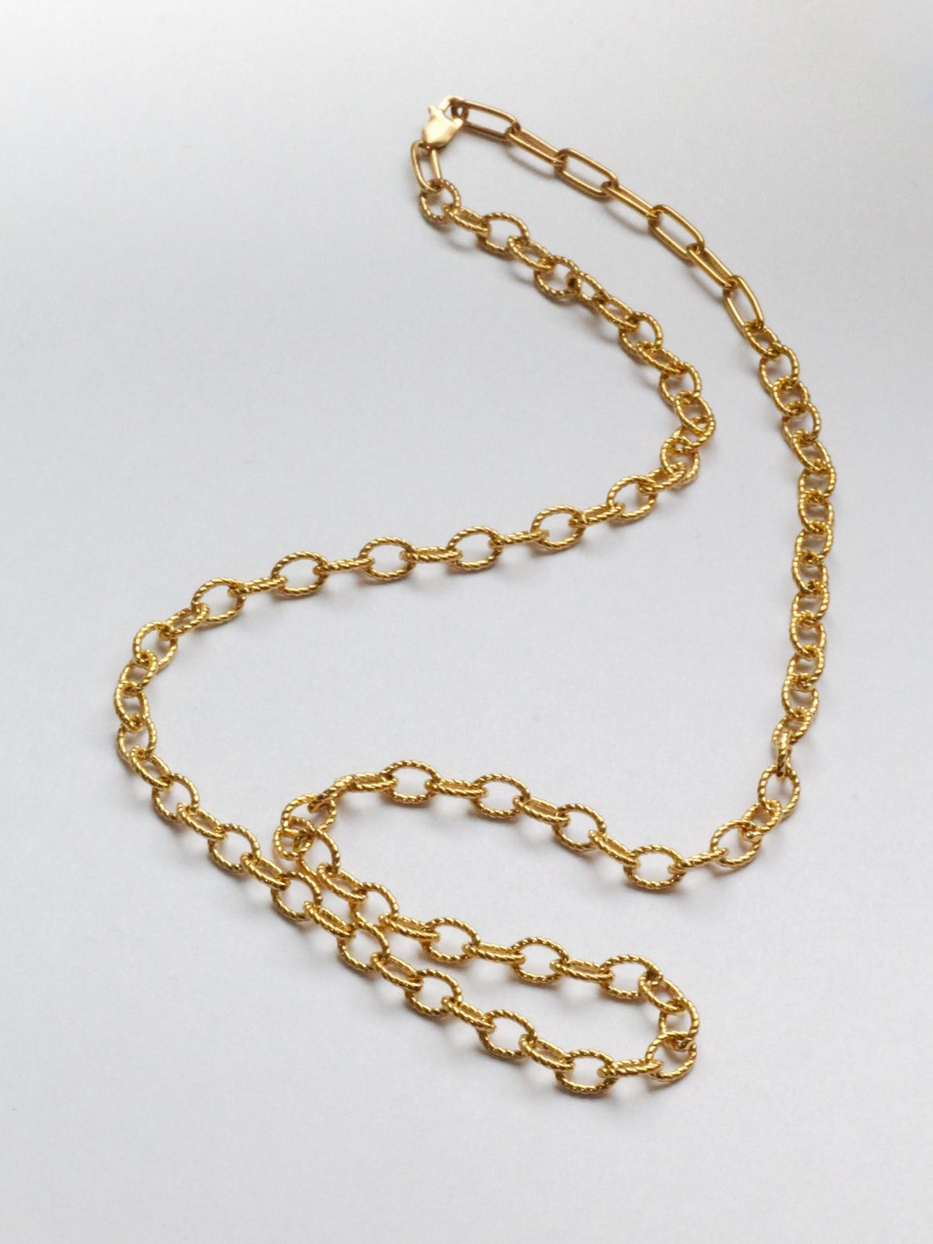 Laure De Mees Metamorphose necklace gold plated