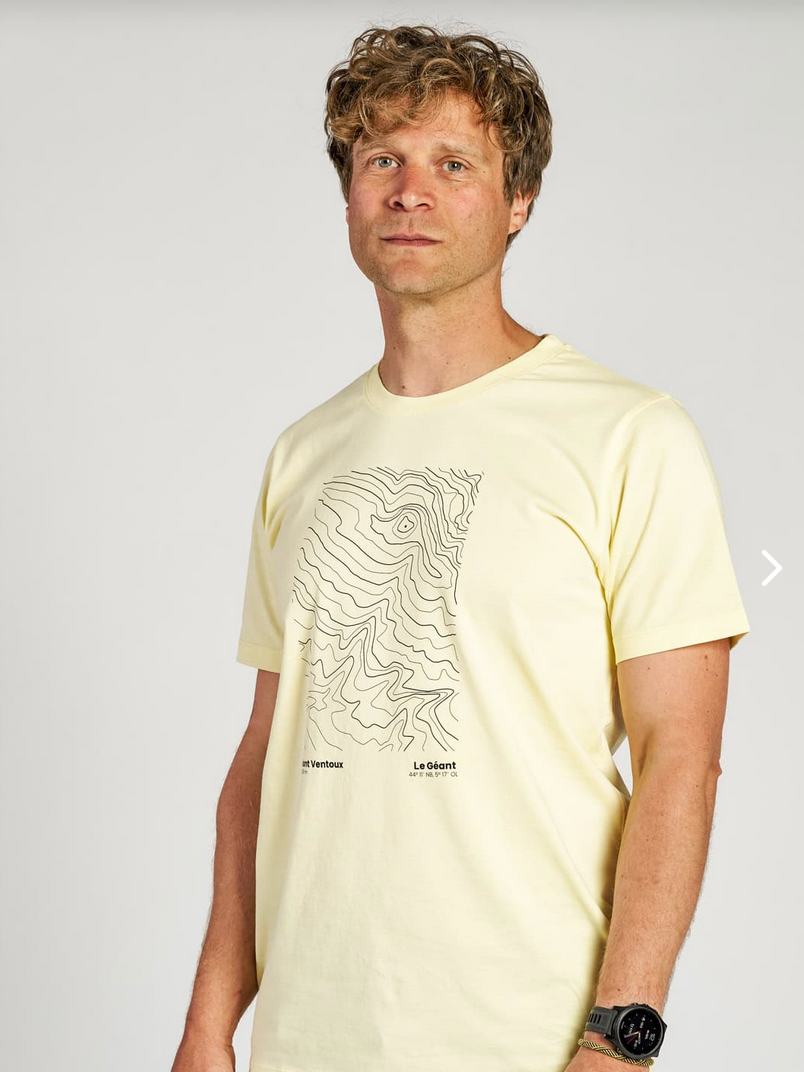 The Vandal T-shirt le géant nispero geel