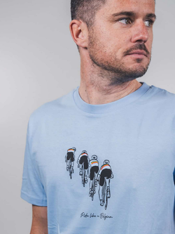 The Vandal T-shirt echelons sky blue