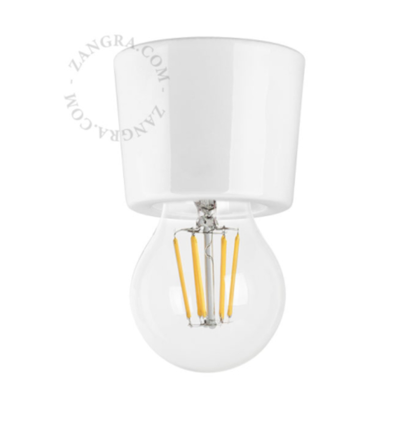 Zangra Lamp wit porselein annie.w