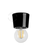 Zangra Lamp zwart porselein annie.b