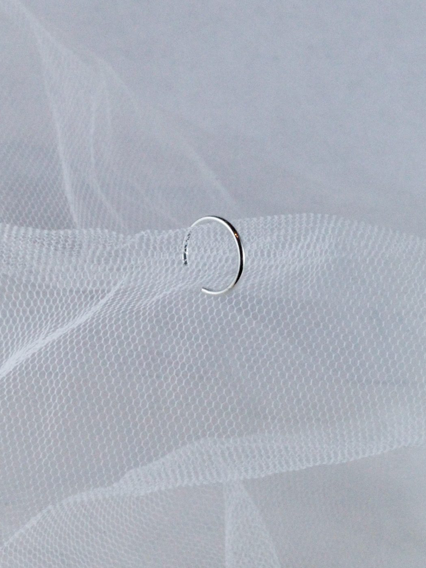 Laure De Mees Thin cuff zilver