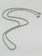Twisted chain necklace silver