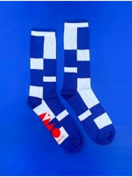 Aimo Sustainable socks bauhaus blue