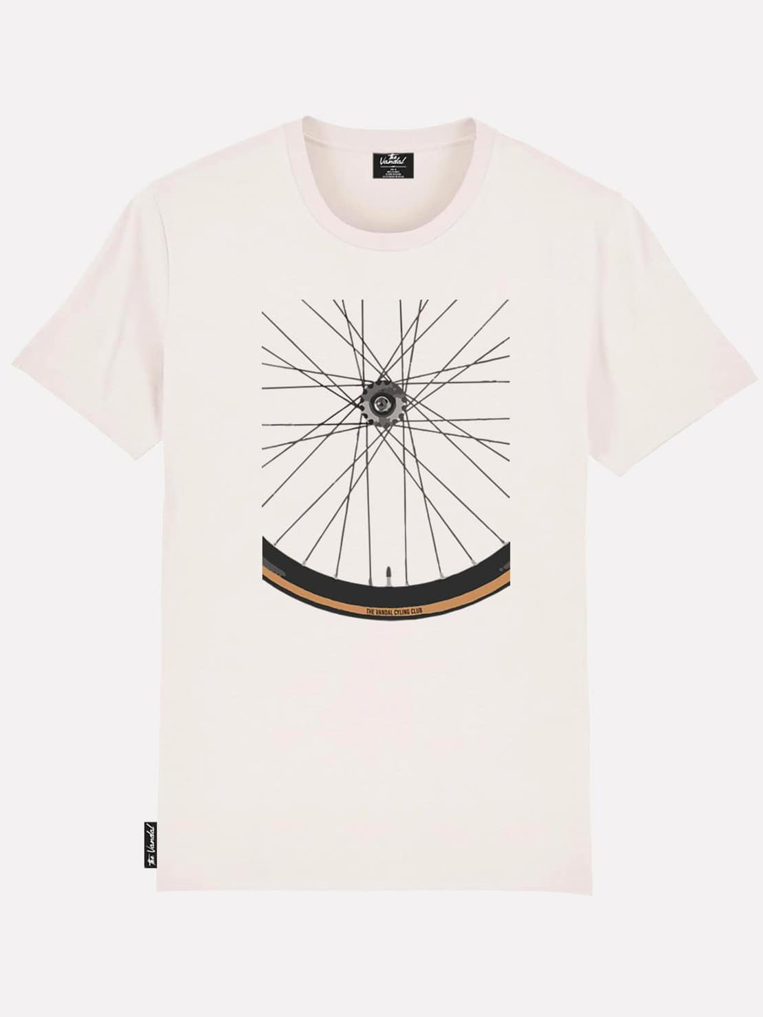 The Vandal T-shirt wheels vintage white
