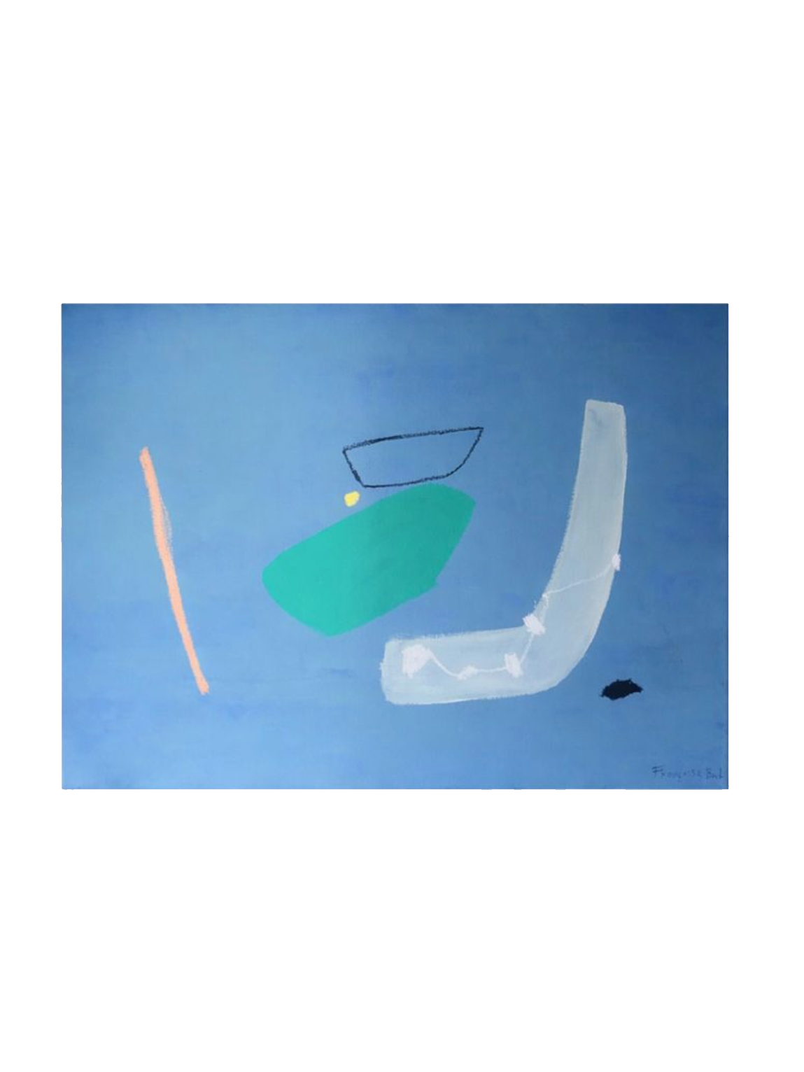 Francoise Beck Bootjes reeks formaat 50x70cm