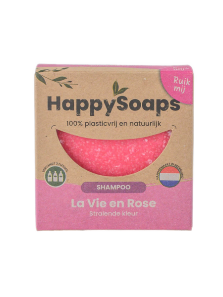 Happy  Soaps Shampoo - la vie en rose