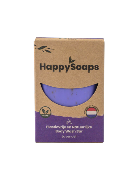 Happy  Soaps Body wash bar - lavender rain