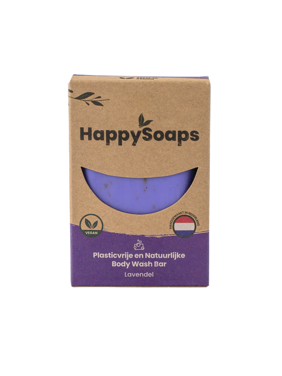 Happy  Soaps Body wash bar - lavender rain