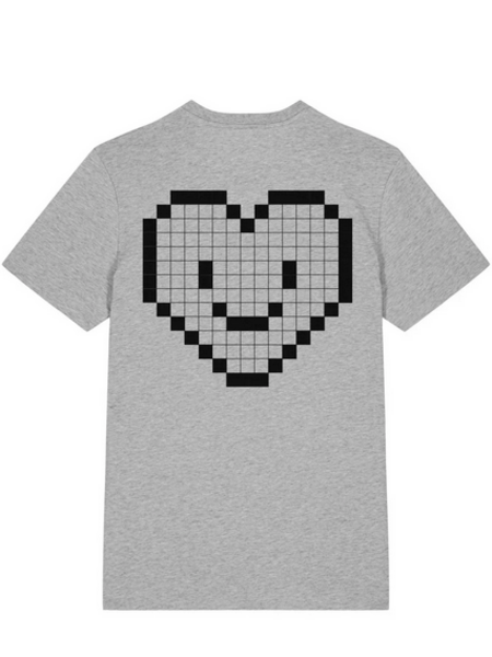 Plumo T-shirt grijs met hart