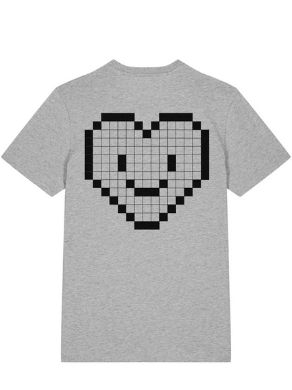 Plumo T-shirt grijs met hart